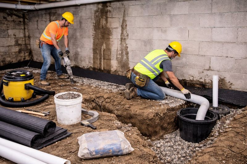Wet Basement Solutions in Montgomery, AL