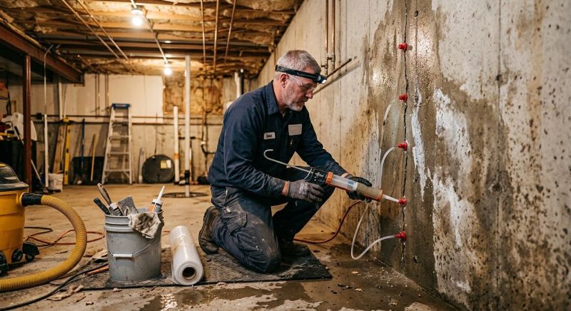 Cellar Waterproofing in Sarasota, FL