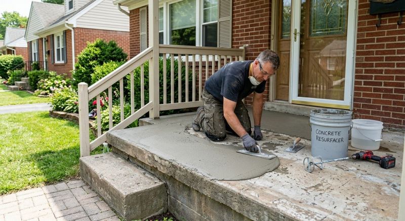 Cement Resurfacing in Des Moines, IA