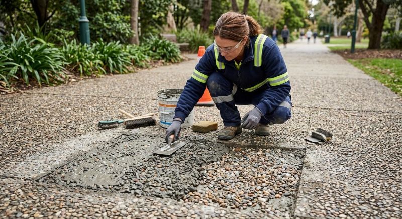 Concrete Apron Repair in Corpus Christi, TX
