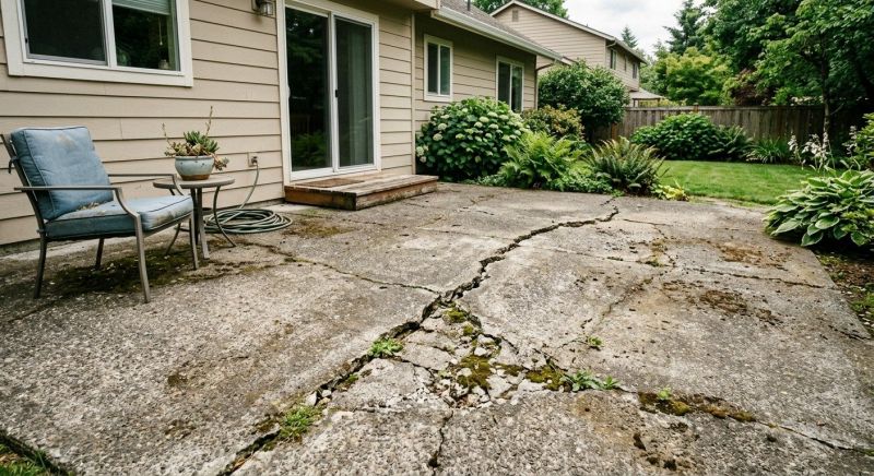 Concrete Patio Repair in Des Moines, IA