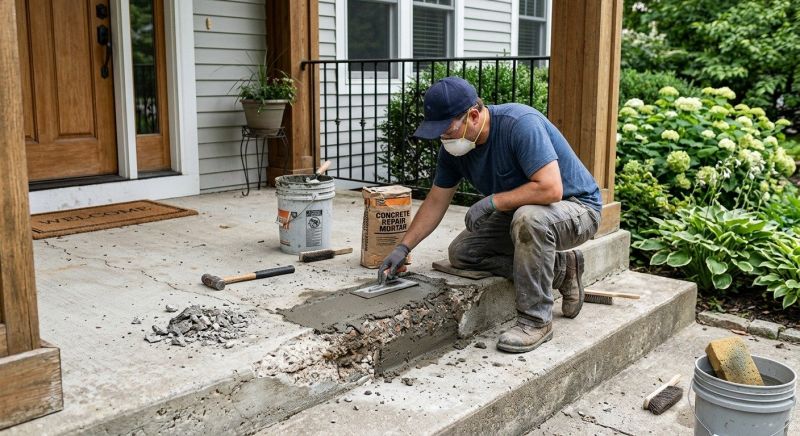 Concrete Ramp Repair in Corpus Christi, TX