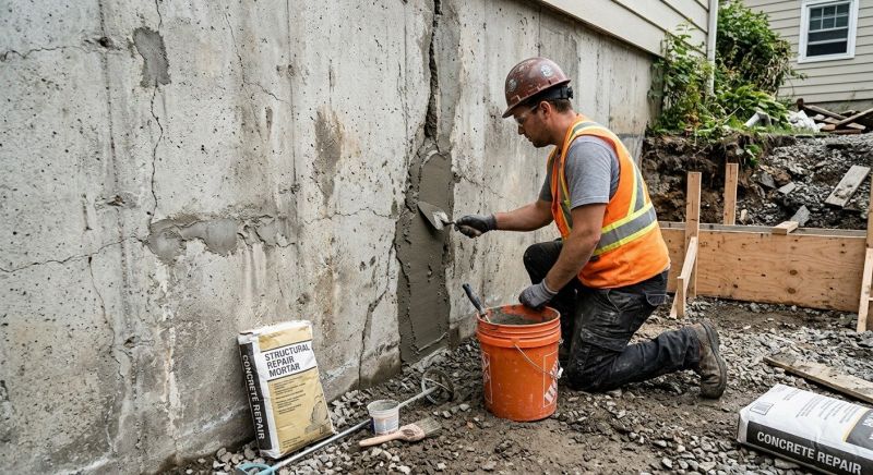 Foundation Wall Crack Repair in Corpus Christi, TX