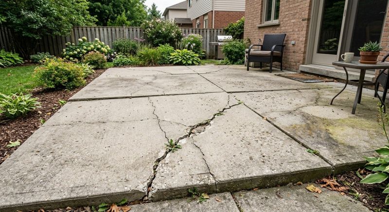Patio Slab Repair in Corpus Christi, TX