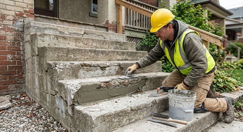 Patio Stairs Repair in Miami Dade County, FL