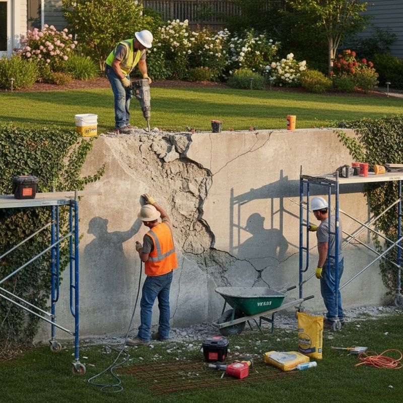 Poured Wall Repair in Corpus Christi, TX